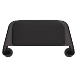 Care Back Rest with Cushion Plate, Matte Black fienza