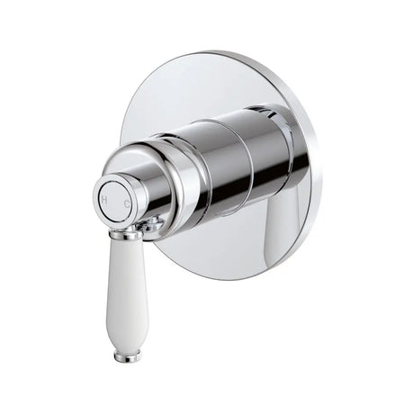 Eleanor Wall Mixer, Chrome / Ceramic fienza