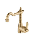 Eleanor Shepherds Crook Basin Mixer, Urban Brass / Urban Brass fienza