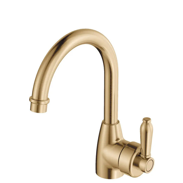 Eleanor Gooseneck Basin Mixer, Urban Brass / Urban Brass fienza
