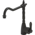 Eleanor Shepherds Crook Sink Mixer, Matte Black / Matte Black fienza