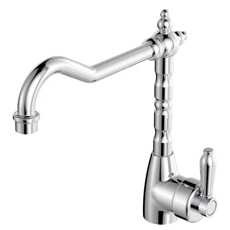 Eleanor Shepherds Crook Kitchen Sink Mixer Chrome fienza