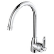 Eleanor Gooseneck Sink Mixer, Chrome / Chrome fienza
