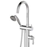 Eleanor Floor Mixer & Shower, Chrome / Chrome fienza