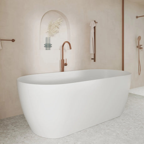 Kaya Floor Mounted Bath Mixer fienza