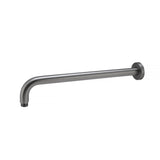 400mm Gunmetal Wall Shower Arm Aquaperla