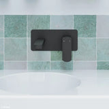 Koko Basin/Bath Wall Mixer Set, Matte Black fienza