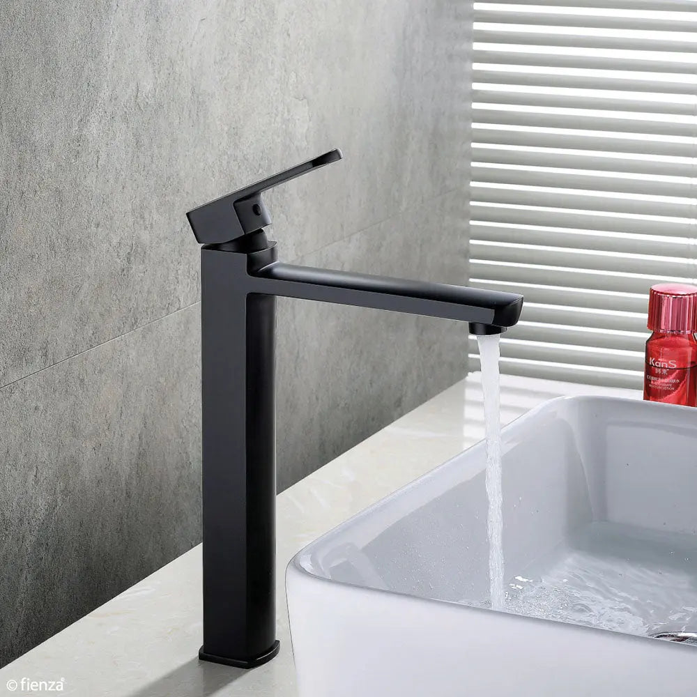 Koko Tall Basin Mixer, Matte Black fienza