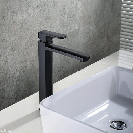 Koko Tall Basin Mixer, Matte Black fienza