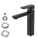 Koko Medium Basin Mixer, Matte Black fienza
