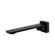Koko Slim Swivel Bath Outlet, Matte Black fienza