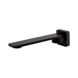 Koko Slim Swivel Bath Outlet, Matte Black fienza