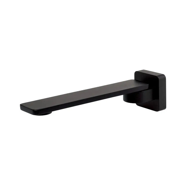 Koko Slim Swivel Bath Outlet, Matte Black fienza