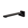 Empire Slim Swivel Bath Outlet, Matte Black fienza