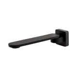 Empire Slim Swivel Bath Outlet, Matte Black fienza