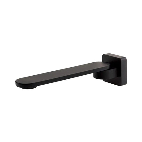 Empire Slim Swivel Bath Outlet, Matte Black fienza