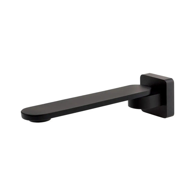 Empire Slim Swivel Bath Outlet, Matte Black fienza