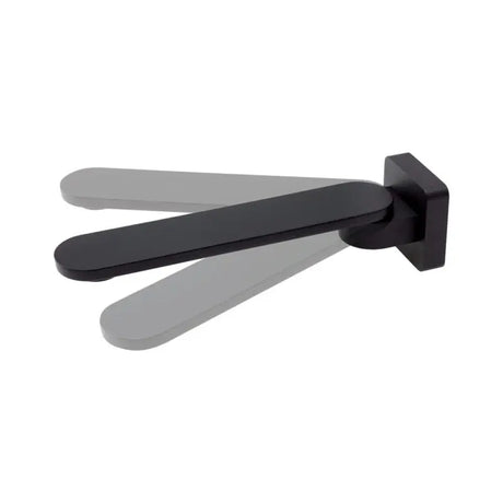 Empire Slim Swivel Bath Outlet, Matte Black fienza
