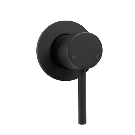 Hustle Wall Mixer, Round Plate fienza