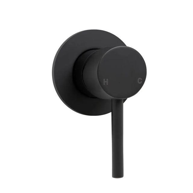 Hustle Wall Mixer, Round Plate fienza