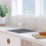 Kaya Ambience Sink Mixer, Gloss Warm White fienza