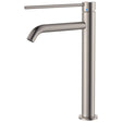 Kaya Care Tall Basin Mixer, Brushed Nickel fienza