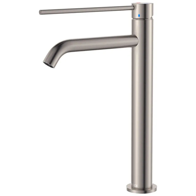 Kaya Care Tall Basin Mixer, Brushed Nickel fienza