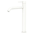 Kaya Tall Basin Mixer, Matte White fienza