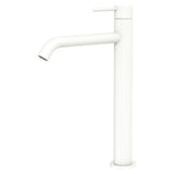 Kaya Tall Basin Mixer, Matte White fienza