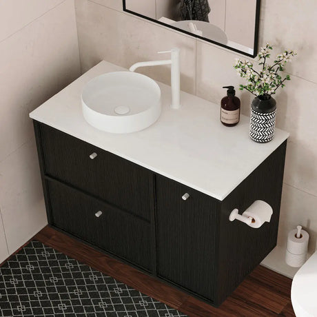 Kaya Tall Basin Mixer, Matte White fienza