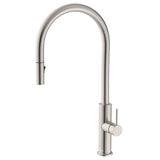 Kaya Pull-Out Sink Mixer, Brushed Nickel fienza