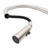 Kaya Pull-Out Sink Mixer, Brushed Copper fienza