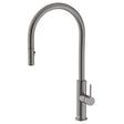 Kaya Pull-Out Sink Mixer, Gun Metal fienza
