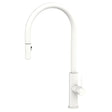 Kaya Pull-Out Sink Mixer, Matte White fienza