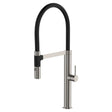 Kaya Pull Down Sink Mixer, Brushed Nickel fienza