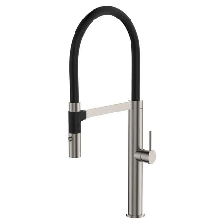 Kaya Pull Down Sink Mixer, Brushed Nickel fienza