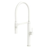Kaya Pull Down Sink Mixer, Matte White fienza