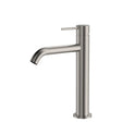 Kaya Medium Basin Mixer, Brushed Nickel fienza
