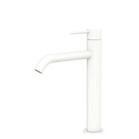 Kaya Medium Basin Mixer, Matte White fienza