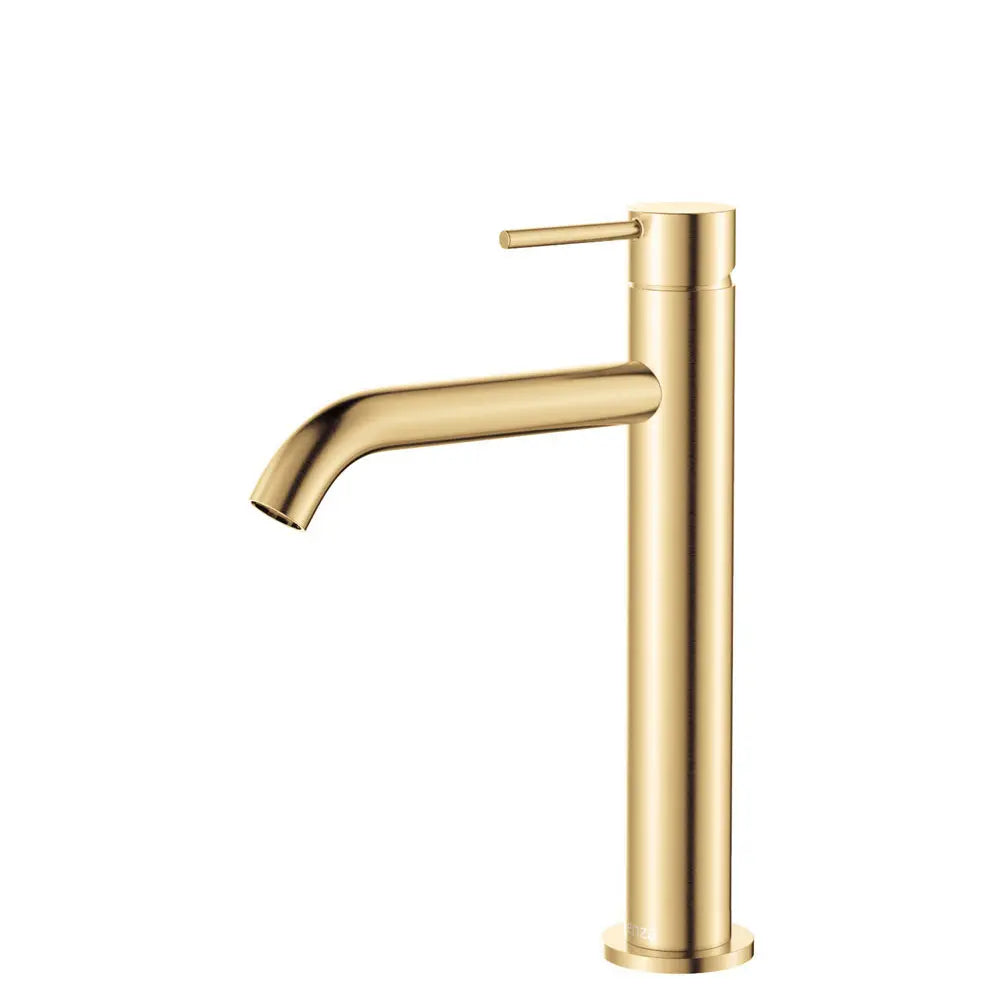 Kaya Medium Basin Mixer, Urban Brass fienza