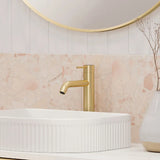 Kaya Medium Basin Mixer, Urban Brass fienza