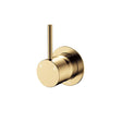 Kaya Up Wall Mixer, Small Round Plate, Urban Brass fienza