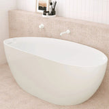 Kaya Basin/Bath Outlet, 180mm, Matte White fienza