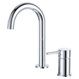Kaya Hob Mixer Set, Chrome fienza