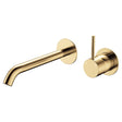 Kaya Up Basin/Bath Wall Mixer Set, Round Plates, 200mm Outlet, Urban Brass fienza