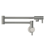 Kaya Pot Filler, Brushed Nickel fienza