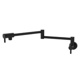 Kaya Pot Filler, Matte Black fienza