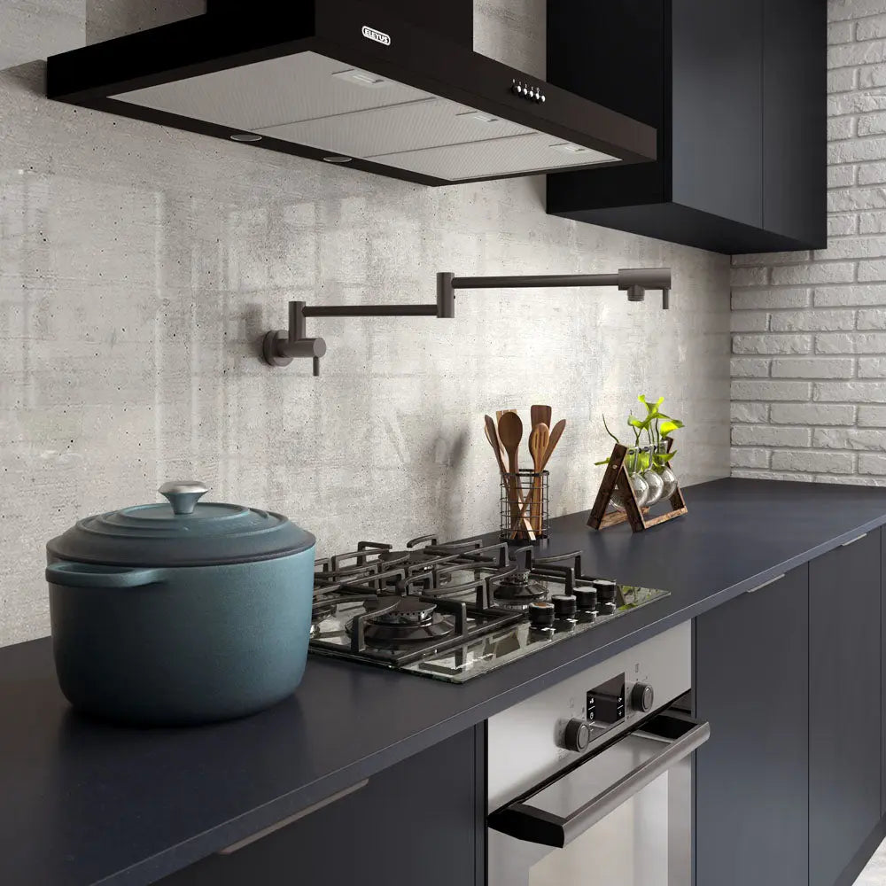 Kaya Pot Filler, Gun Metal fienza