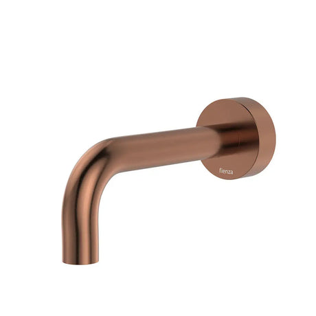 Kaya Basin/Bath Outlet, 130mm, Brushed Copper fienza