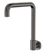 Kaya Squareline Wall Swivel Outlet Set, Gun Metal fienza